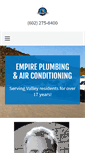 Mobile Screenshot of empireplumbingac.com